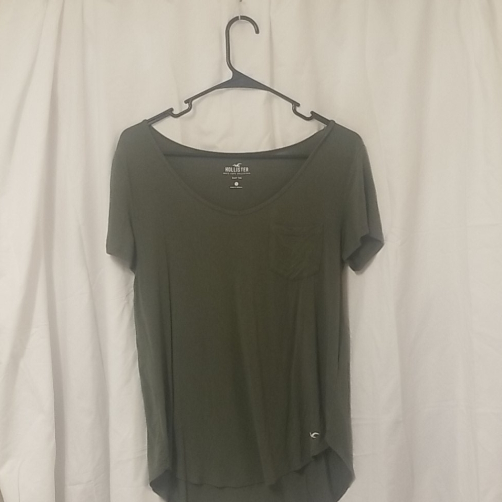 Green relaxed t shirt